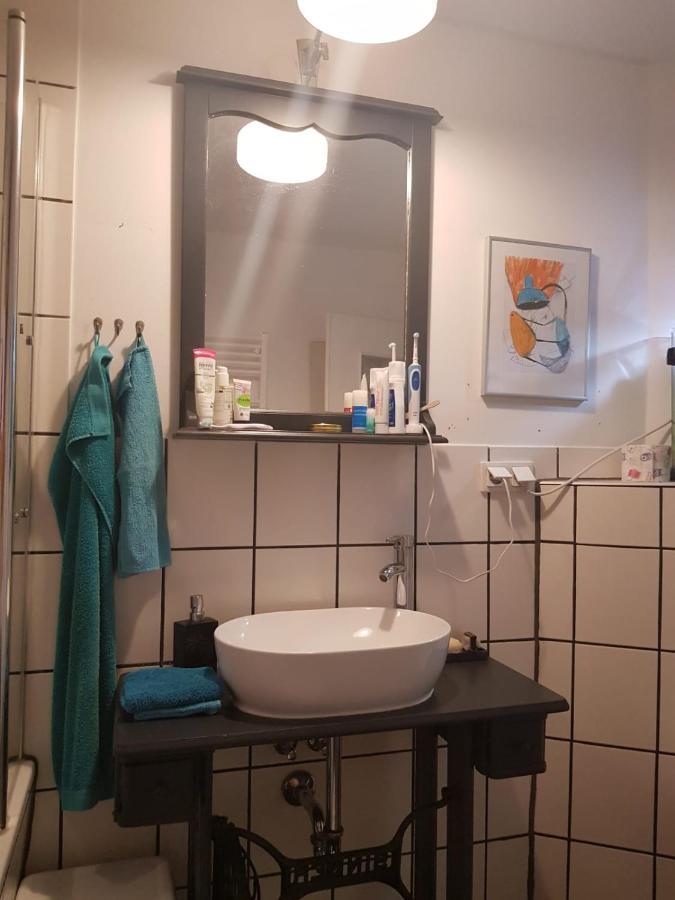 Aeltestes Haus In Quentel - Ferienwohnung 2 Mit Dachterrasse Lichtenau 外观 照片