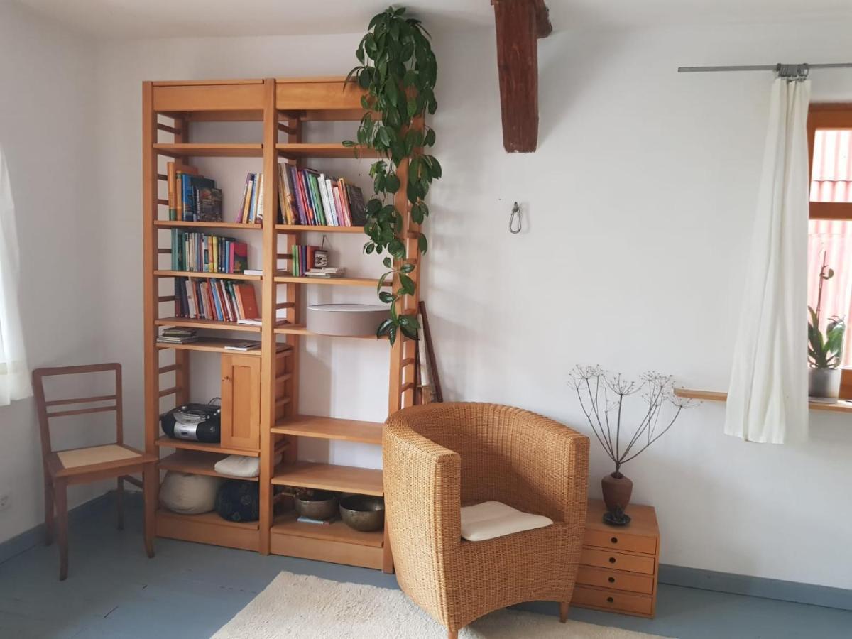 Aeltestes Haus In Quentel - Ferienwohnung 2 Mit Dachterrasse Lichtenau 外观 照片