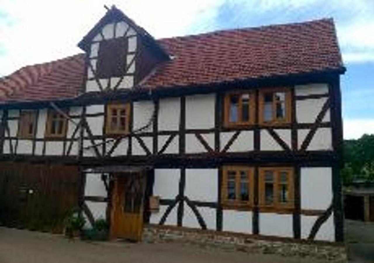 Aeltestes Haus In Quentel - Ferienwohnung 2 Mit Dachterrasse Lichtenau 外观 照片