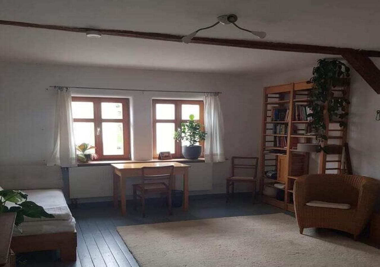 Aeltestes Haus In Quentel - Ferienwohnung 2 Mit Dachterrasse Lichtenau 外观 照片