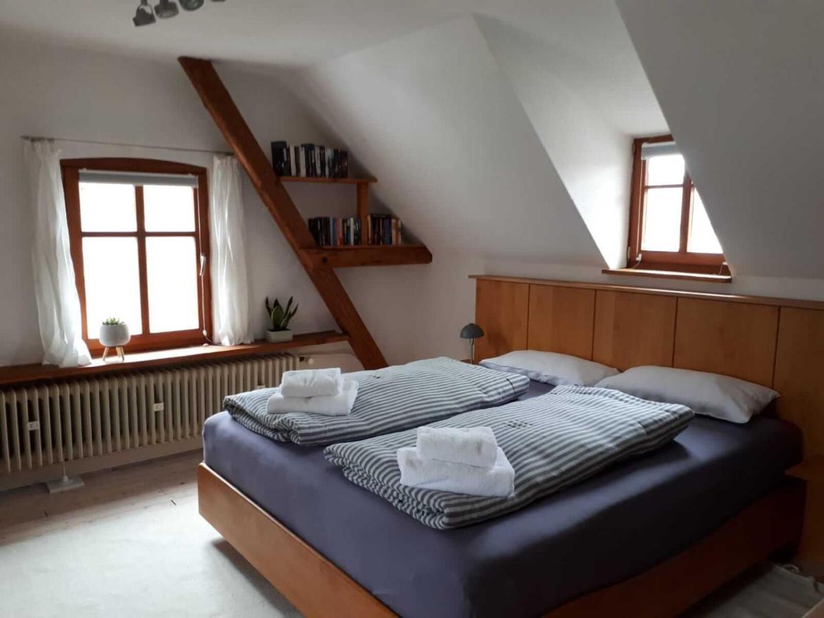 Aeltestes Haus In Quentel - Ferienwohnung 2 Mit Dachterrasse Lichtenau 外观 照片