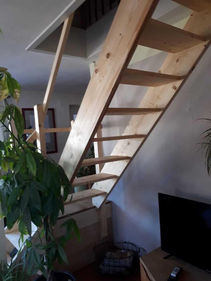 Aeltestes Haus In Quentel - Ferienwohnung 2 Mit Dachterrasse Lichtenau 外观 照片